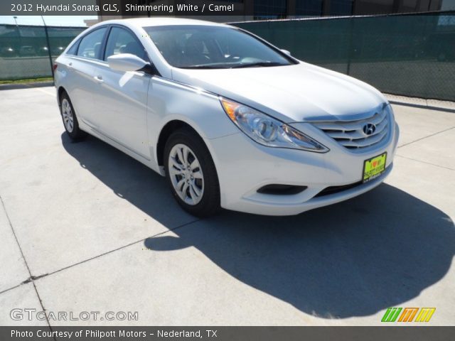 2012 Hyundai Sonata GLS in Shimmering White