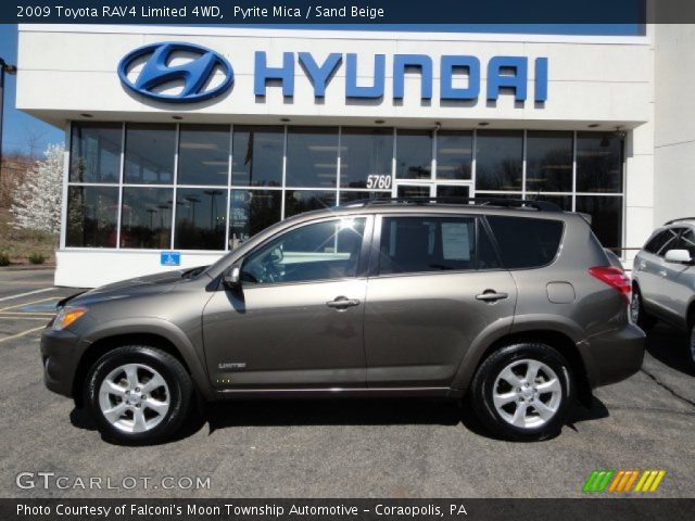 2009 Toyota RAV4 Limited 4WD in Pyrite Mica