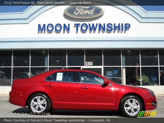2012 Ford Fusion SE in Red Candy Metallic