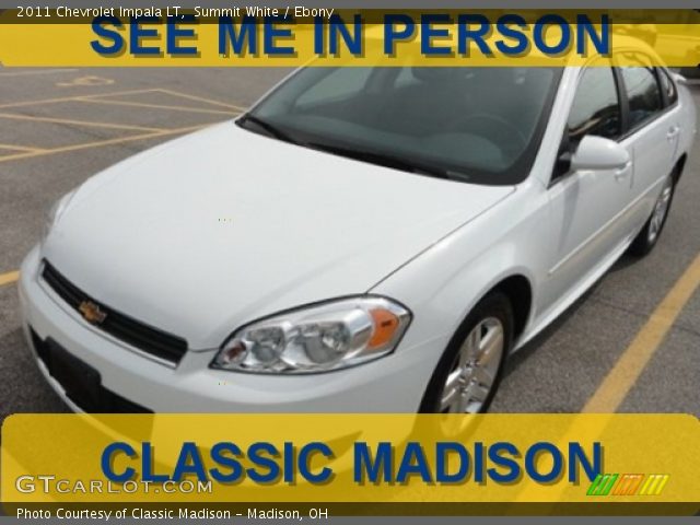 2011 Chevrolet Impala LT in Summit White