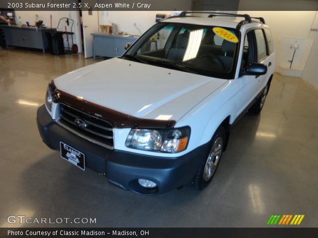 2003 Subaru Forester 2.5 X in Aspen White