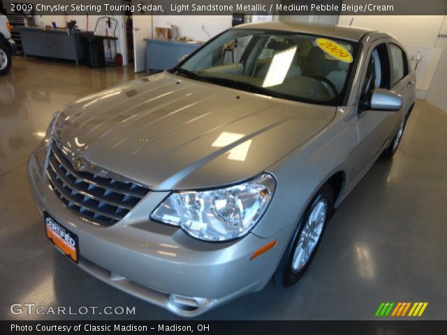 2009 Chrysler Sebring Touring Sedan in Light Sandstone Metallic