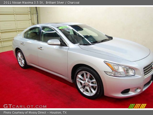 2011 Nissan Maxima 3.5 SV in Brilliant Silver