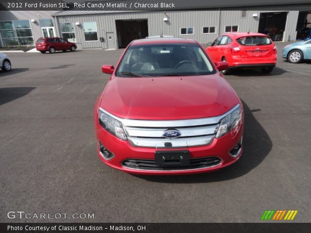 2012 Ford Fusion SEL in Red Candy Metallic