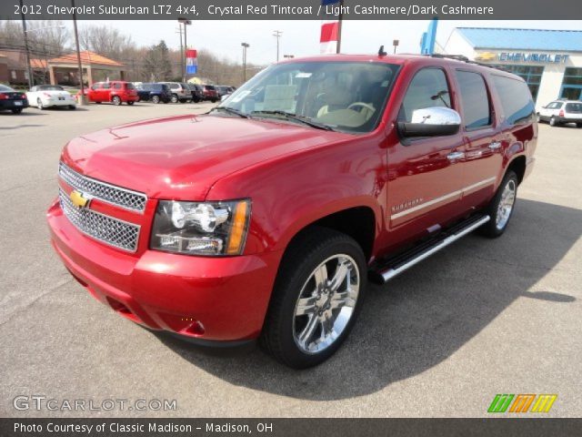 2012 Chevrolet Suburban LTZ 4x4 in Crystal Red Tintcoat