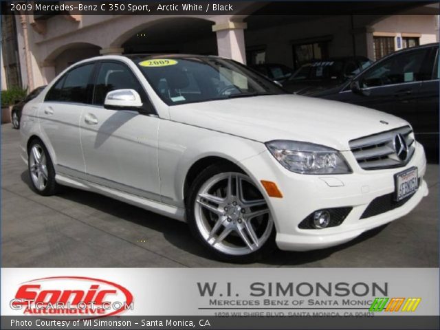 2009 Mercedes-Benz C 350 Sport in Arctic White