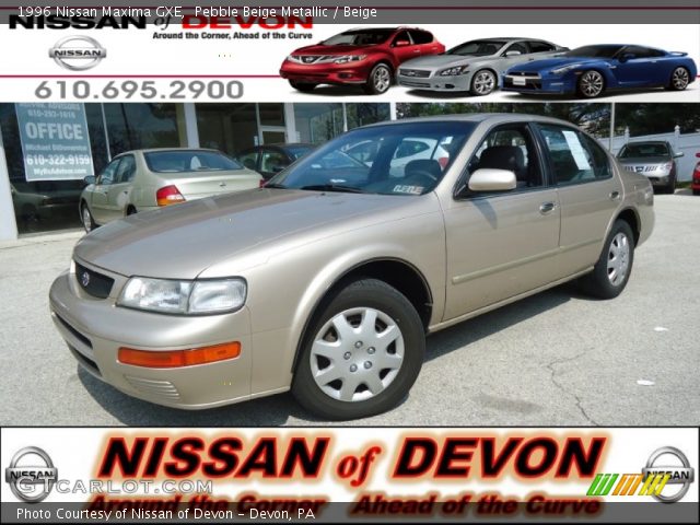 1996 Nissan Maxima GXE in Pebble Beige Metallic
