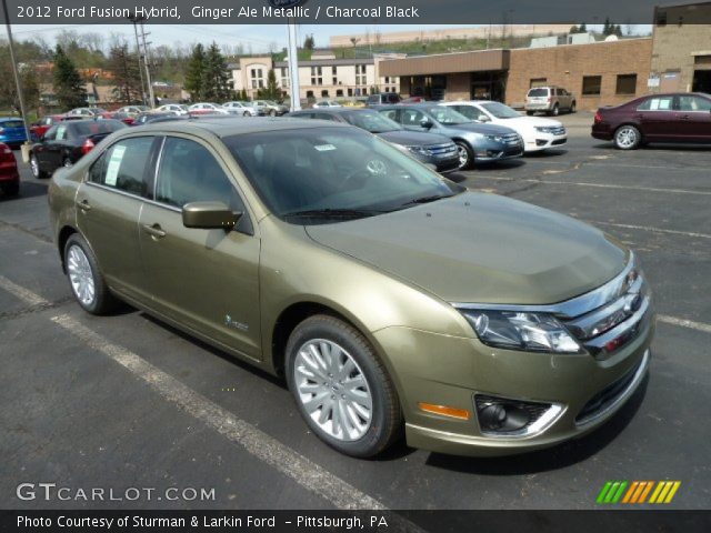 2012 Ford Fusion Hybrid in Ginger Ale Metallic