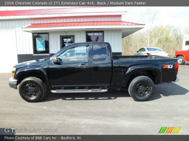 2004 Chevrolet Colorado LS Z71 Extended Cab 4x4 in Black