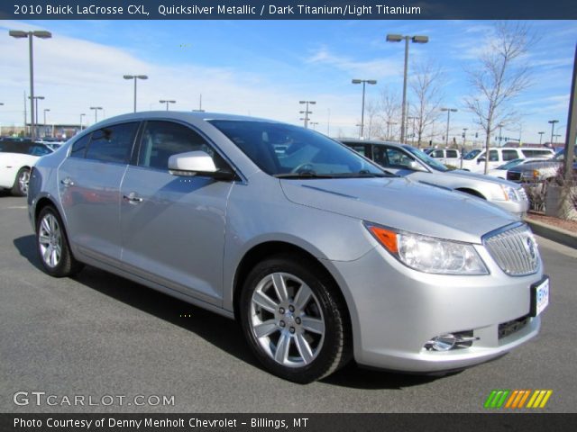 2010 Buick LaCrosse CXL in Quicksilver Metallic