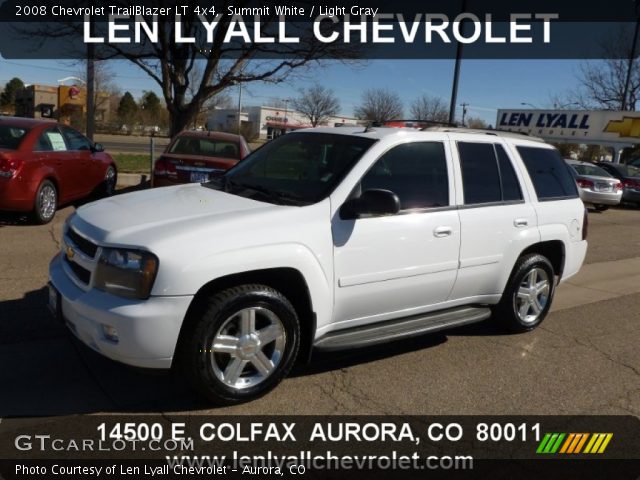 2008 Chevrolet TrailBlazer LT 4x4 in Summit White