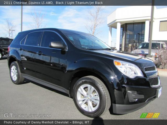 2011 Chevrolet Equinox LS AWD in Black