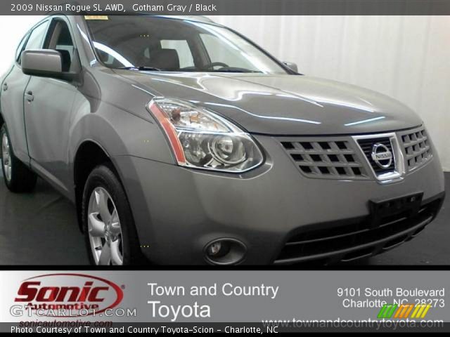 2009 Nissan Rogue SL AWD in Gotham Gray