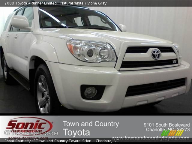 2008 Toyota 4Runner Limited in Natural White
