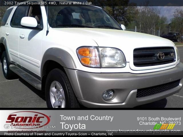 2002 Toyota Sequoia SR5 4WD in Natural White