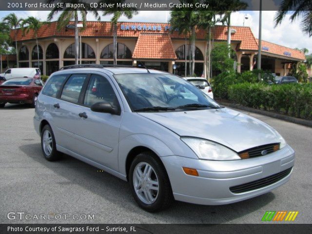 2001 Ford Focus SE Wagon in CD Silver Metallic