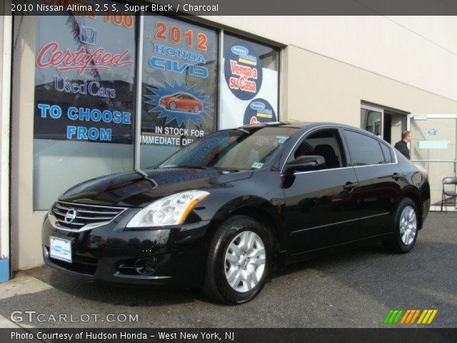 2010 Nissan Altima 2.5 S in Super Black