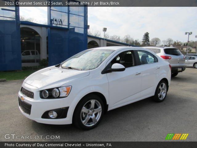 2012 Chevrolet Sonic LTZ Sedan in Summit White