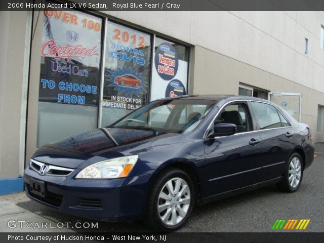 2006 Honda Accord LX V6 Sedan in Royal Blue Pearl