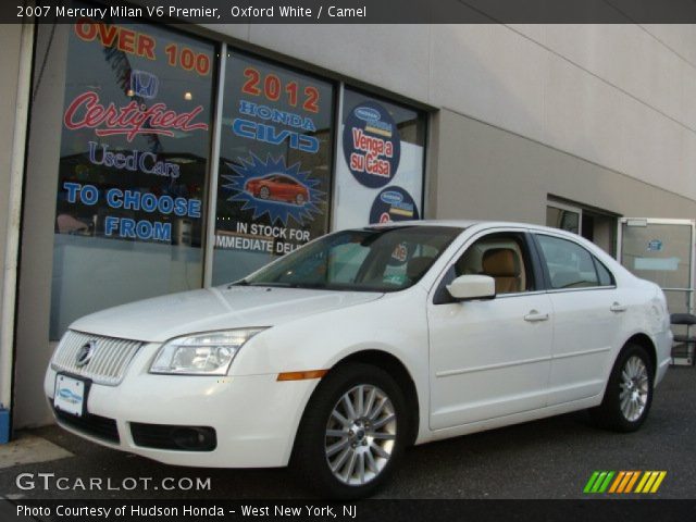 2007 Mercury Milan V6 Premier in Oxford White