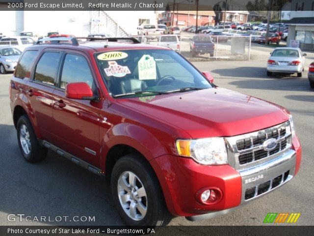 2008 Ford Escape Limited in Redfire Metallic