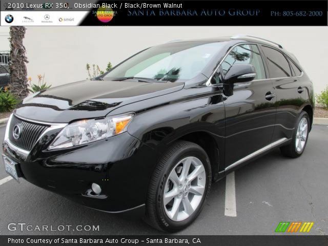2010 Lexus RX 350 in Obsidian Black