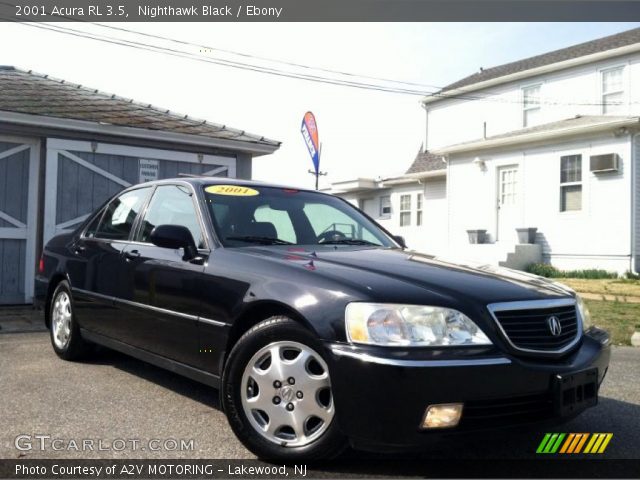 2001 Acura RL 3.5 in Nighthawk Black