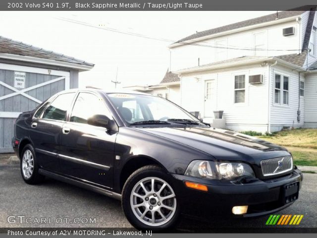 2002 Volvo S40 1.9T in Black Sapphire Metallic