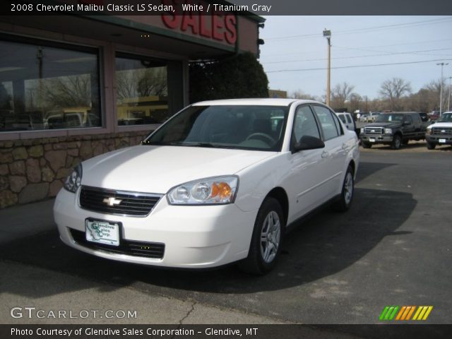 2008 Chevrolet Malibu Classic LS Sedan in White