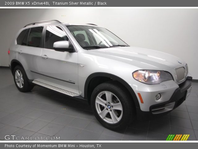 2009 BMW X5 xDrive48i in Titanium Silver Metallic