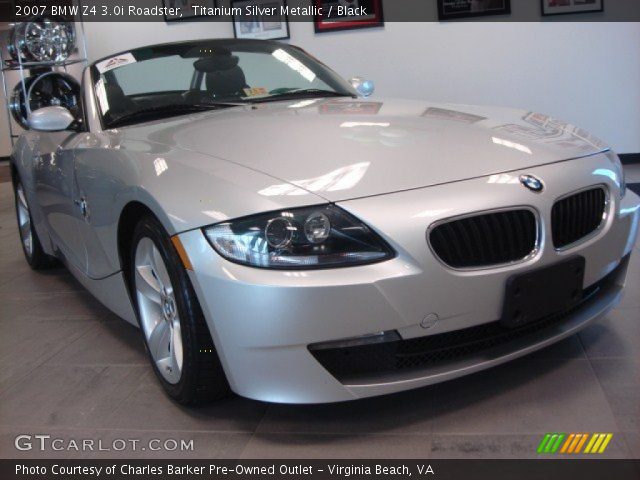 2007 BMW Z4 3.0i Roadster in Titanium Silver Metallic