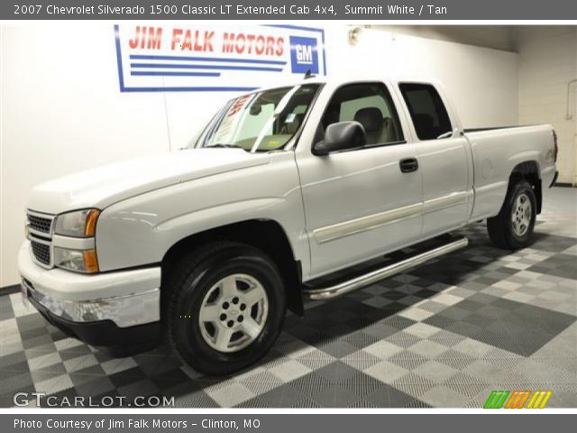 2007 Chevrolet Silverado 1500 Classic LT Extended Cab 4x4 in Summit White