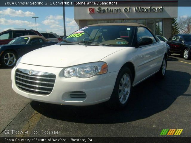 2004 Chrysler Sebring GTC Convertible in Stone White