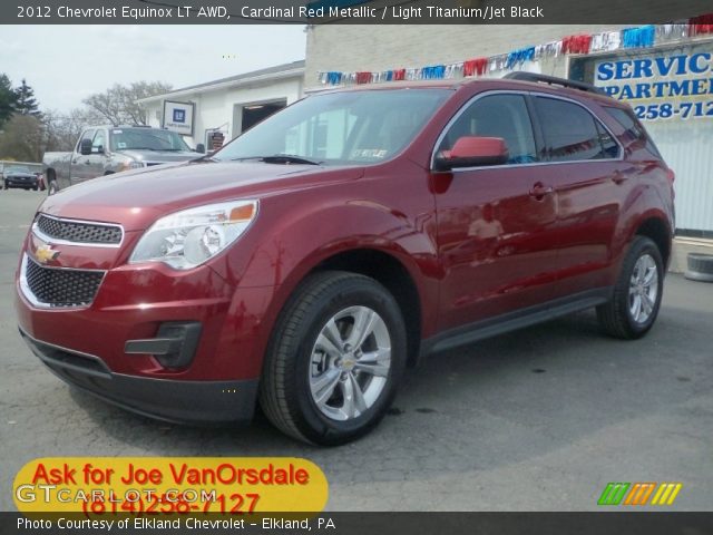 2012 Chevrolet Equinox LT AWD in Cardinal Red Metallic