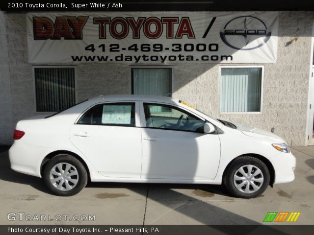 2010 Toyota Corolla  in Super White