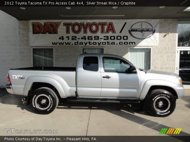 2012 Toyota Tacoma TX Pro Access Cab 4x4 in Silver Streak Mica