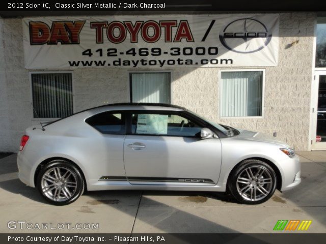 2012 Scion tC  in Classic Silver Metallic
