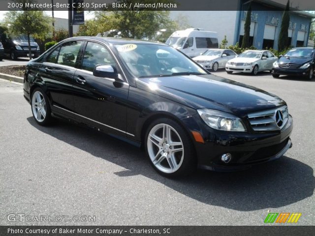 2009 Mercedes-Benz C 350 Sport in Black