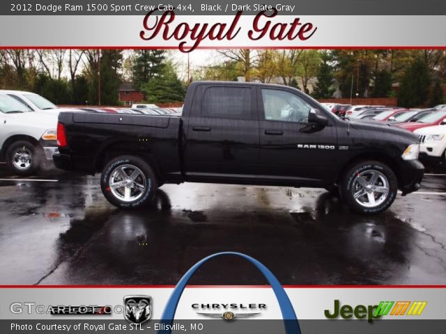 2012 Dodge Ram 1500 Sport Crew Cab 4x4 in Black
