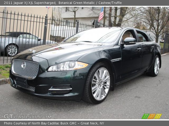 2011 Jaguar XJ XJL Supercharged in Botanical Green Metallic