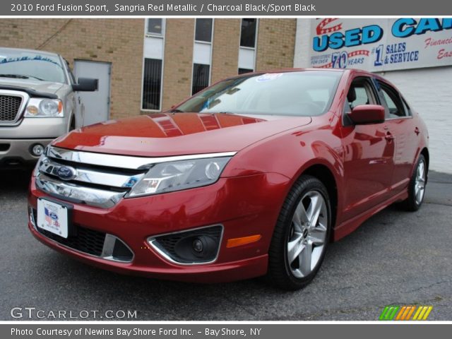 2010 Ford Fusion Sport in Sangria Red Metallic