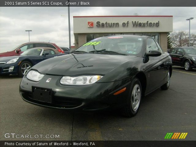 2001 Saturn S Series SC1 Coupe in Green