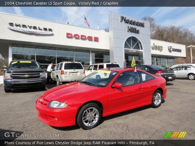 2004 Chevrolet Cavalier LS Sport Coupe in Victory Red