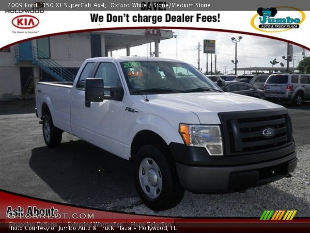 2009 Ford F150 XL SuperCab 4x4 in Oxford White