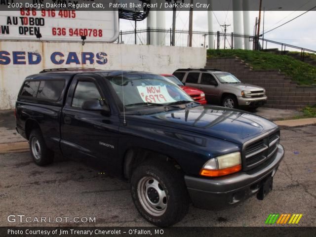 2002 Dodge Dakota Regular Cab in Patriot Blue Pearl