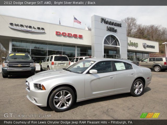 2012 Dodge Charger SXT AWD in Bright Silver Metallic