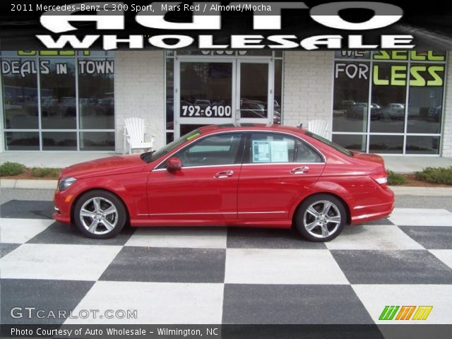 2011 Mercedes-Benz C 300 Sport in Mars Red