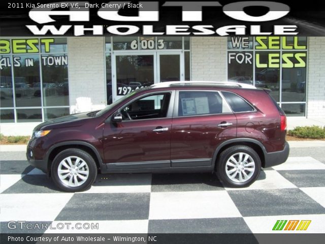 2011 Kia Sorento EX V6 in Dark Cherry