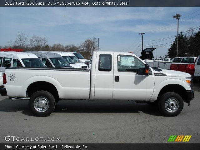2012 Ford F350 Super Duty XL SuperCab 4x4 in Oxford White