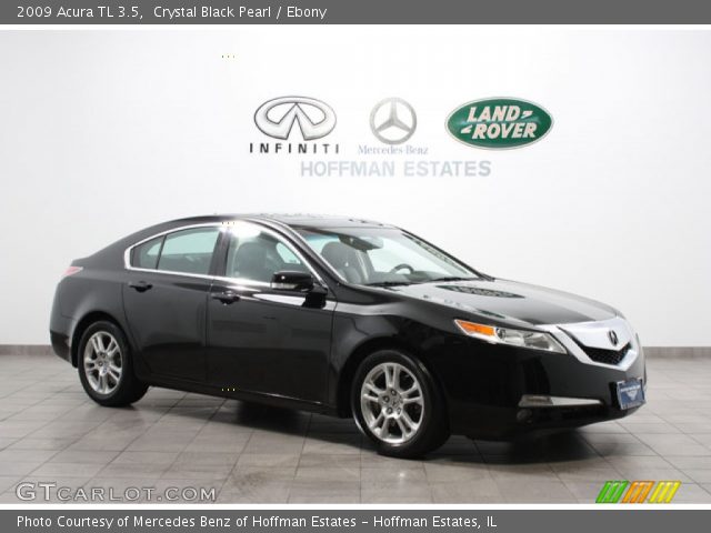 2009 Acura TL 3.5 in Crystal Black Pearl